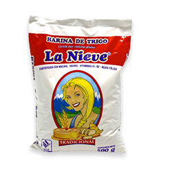 Harina de trigo La Nieve